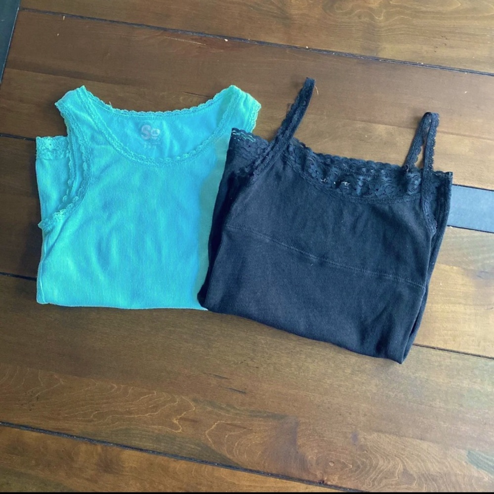 2 girls tank tops size 7/8